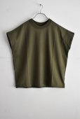 画像2: TRAVAIL MANUEL クラシック天竺フレンチTee (2)