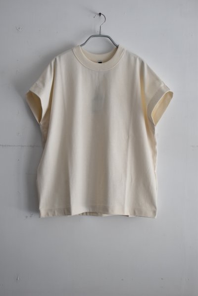 画像1: TRAVAIL MANUEL クラシック天竺フレンチTee