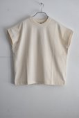 画像2: TRAVAIL MANUEL クラシック天竺フレンチTee (2)