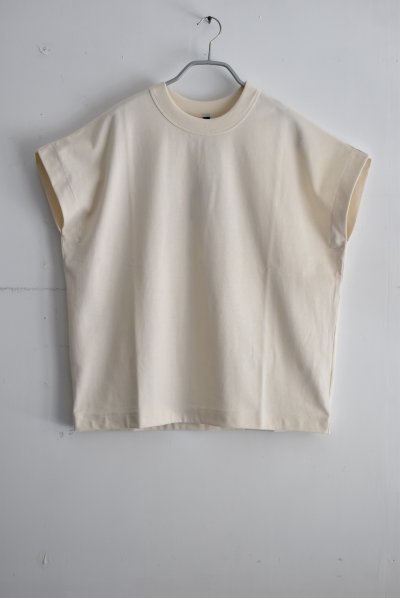 画像2: TRAVAIL MANUEL クラシック天竺フレンチTee