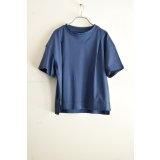 TANG スーピマスムース タックフロントクロップTee