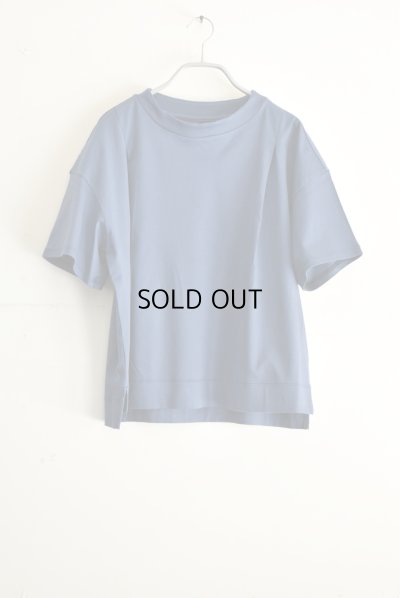 画像1: SALE 30%OFF TANG スーピマスムース タックフロントクロップTee