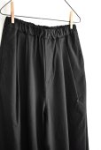画像3: SALE 20%OFF TRAVAIL MANUEL レーヨンリネンストレッチ 2タックワイドパンツ