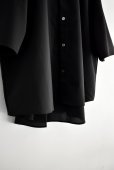 画像6: TRAVAIL MANUEL ハイツイストストレッチ バンドカラーSH