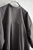 画像11: TRAVAIL MANUEL ハイツイストストレッチ バンドカラーSH