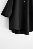 画像3: TRAVAIL MANUEL ハイツイストストレッチ バンドカラーSH