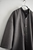 画像6: TRAVAIL MANUEL ハイツイストストレッチ バンドカラーSH