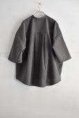 画像9: TRAVAIL MANUEL ハイツイストストレッチ バンドカラーSH