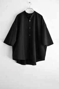 TRAVAIL MANUEL ハイツイストストレッチ バンドカラーSH