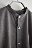 画像7: TRAVAIL MANUEL ハイツイストストレッチ バンドカラーSH