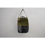 Hand Paint army tent tote bag