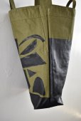 画像8: Hand Paint army tent tote bag