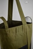画像10: Hand Paint army tent tote bag