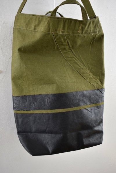 画像3: Hand Paint army tent tote bag