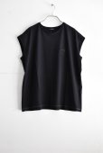 画像1: mono LABO 強撚天竺 オーバーサイズフレンチTee (1)