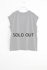 mono LABO 強撚天竺 オーバーサイズフレンチTee