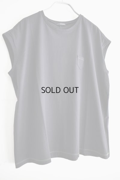 画像2: mono LABO 強撚天竺 オーバーサイズフレンチTee