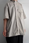 画像1: HAVERSACK アシンメトリー バンドカラーSH (1)