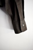 画像5: HAVERSACK 墨染ブロード バンドカラー フリルSH