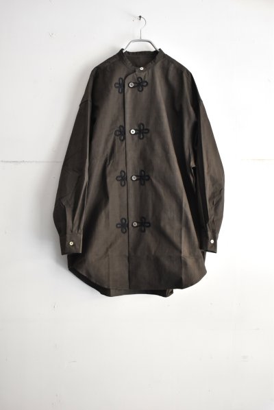 画像1: HAVERSACK 墨染ブロード スリーピングシャツ