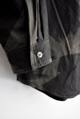 画像8: HAVERSACK ブラッシュドプリント バンドカラーシャツ