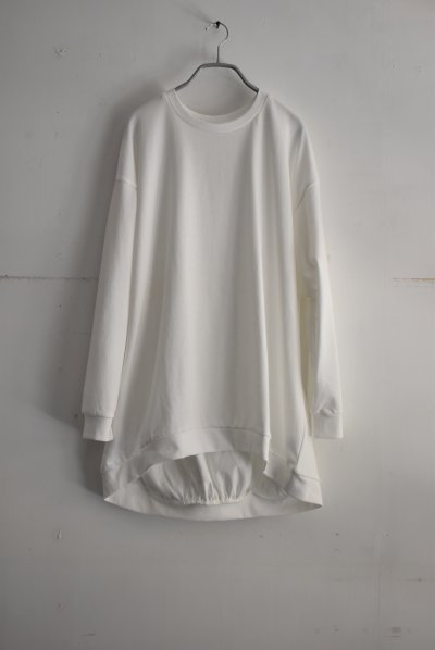 画像1: TANG シルキーコットン天竺 オーバーサイズTee