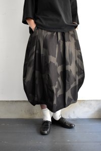 HAVERSACK ブラッシュドプリント バルーンスカート