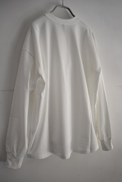 画像7: TRAVAIL MANUEL ミディ天竺 バックラウンドTee