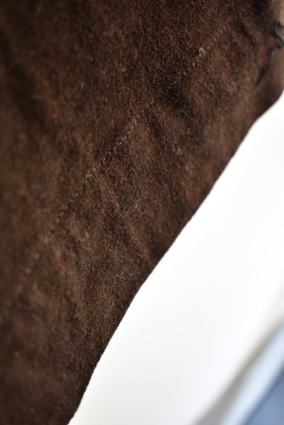 画像11: HAVERSACK 泥染め風コットンフランネル オーバーサイズワイドパンツ