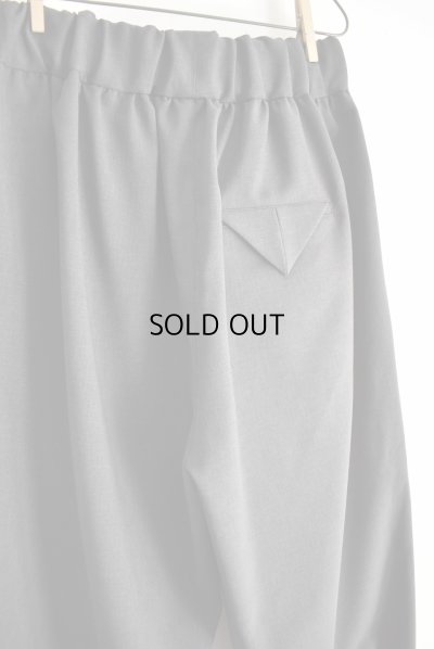 画像10: NO CONTROL AIR オクタグラムポリエステル 裾8タックパンツ