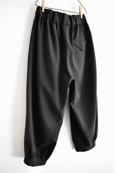 画像8: NO CONTROL AIR オクタグラムポリエステル 裾8タックパンツ