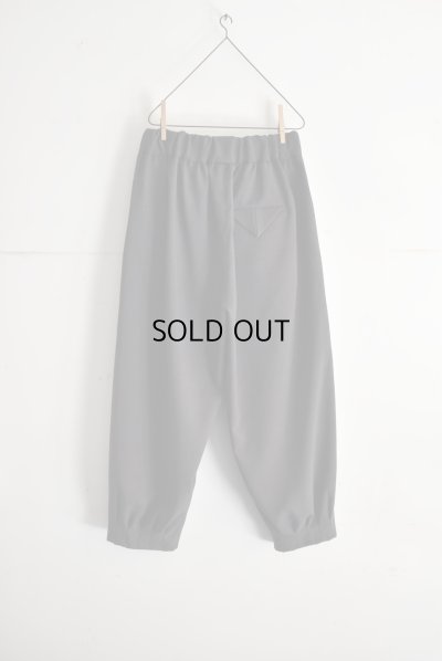 画像8: NO CONTROL AIR オクタグラムポリエステル 裾8タックパンツ