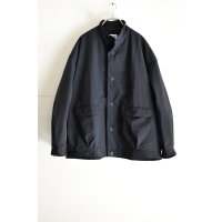 LOLO LIKE 撥水ナイロン スタンドカラービックブルゾン