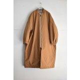 NO CONTROL AIR 撥水ストレッチウェザー 共生地リブ衿コート