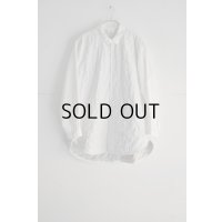 NO CONTROL AIR クリアキルト スモールカラーシャツ