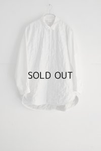 NO CONTROL AIR クリアキルト スモールカラーシャツ