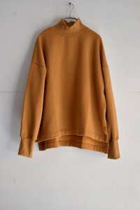 TRAVAIL MANUEL 起毛裏毛ハイネックプルオーバー