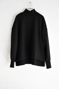 TRAVAIL MANUEL 起毛裏毛ハイネックプルオーバー