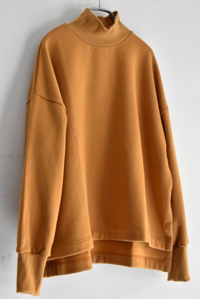 画像2: TRAVAIL MANUEL 起毛裏毛ハイネックプルオーバー