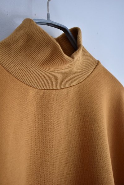 画像5: TRAVAIL MANUEL 起毛裏毛ハイネックプルオーバー