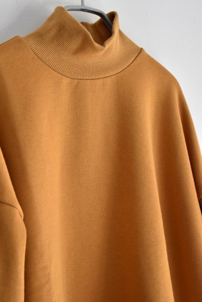 画像3: TRAVAIL MANUEL 起毛裏毛ハイネックプルオーバー