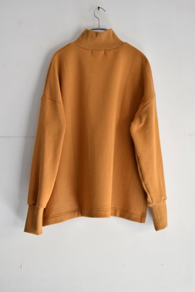 画像8: TRAVAIL MANUEL 起毛裏毛ハイネックプルオーバー