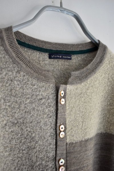 画像4: mono LABO 14Gウール×ブークレカーディガン