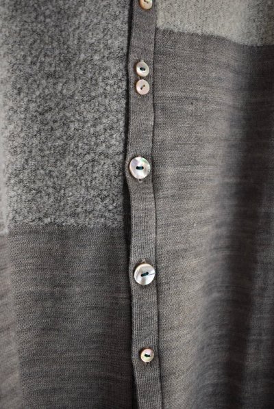 画像6: mono LABO 14Gウール×ブークレカーディガン