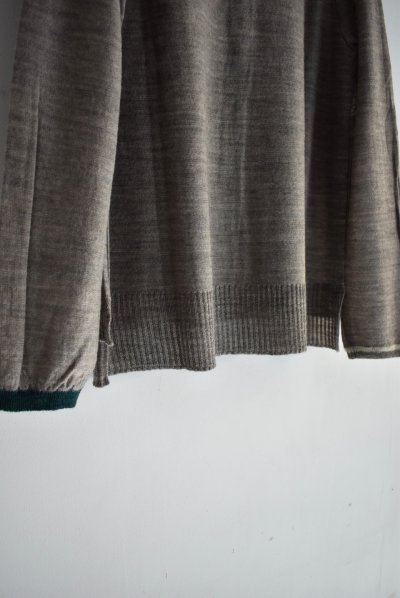 画像12: mono LABO 14Gウール×ブークレカーディガン