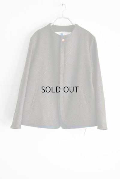 画像1: vmヴ―ム ブリティッシュウール ヘムジャケット