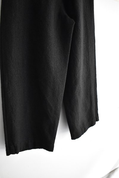 画像9: TRAVAIL MANUEL ウール/リネンミルド 2タックトラウザー