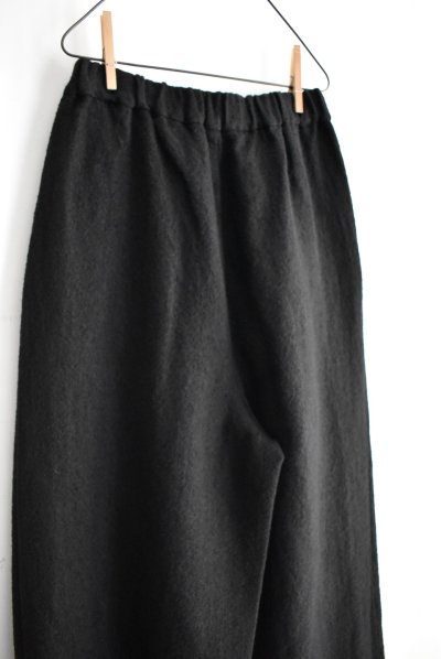 画像8: TRAVAIL MANUEL ウール/リネンミルド 2タックトラウザー