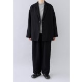 TRAVAIL MANUEL ウール/リネンミルド ラスティックジャケット