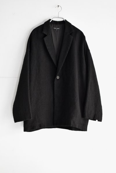 画像2: TRAVAIL MANUEL ウール/リネンミルド ラスティックジャケット